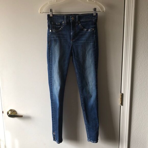 Rag & Bone 10” Capri Size 25 Gently used - Picture 1 of 6